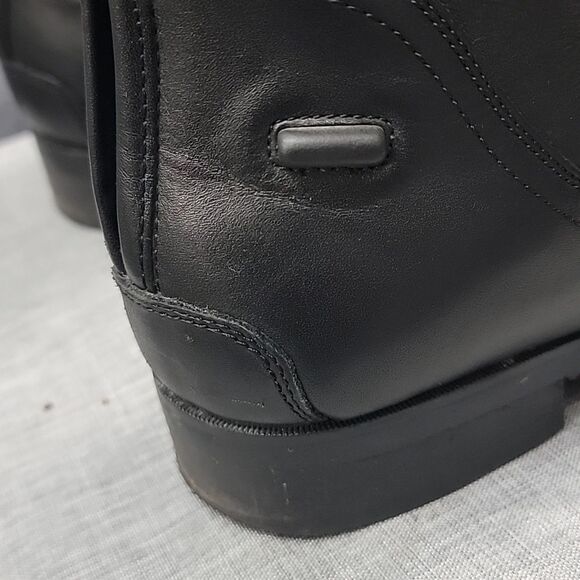Ovation Ladies Flex Plus Black Leather Field Tall Riding Boots - Size 8 - Picture 8 of 14